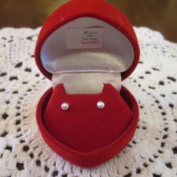 NWT 14Kt Fresh Water Pearls - Picture 6 of 7